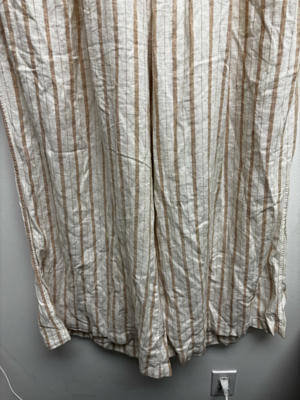 Aerie Pool To Party Linen Blend High Waisted Trouser - Picture 8 of 12